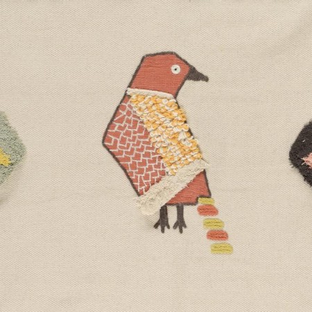 Ethnic carpet, size 160x230 cm, bird print-1