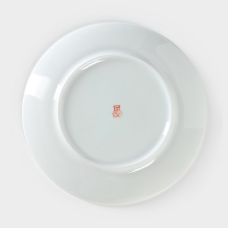 Porcelain plate "Tortuga", D = 20 cm-3