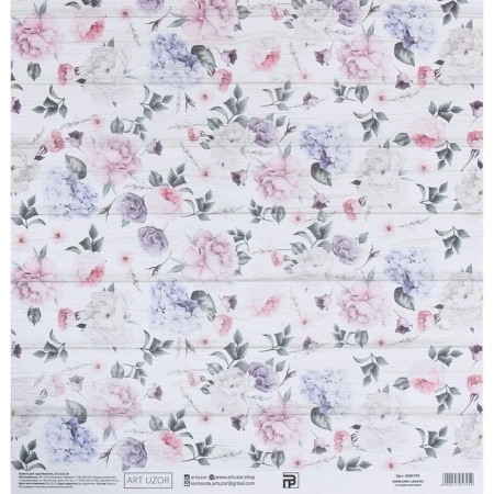Scrapbooking paper "Delicate age", 30.5 x 32 cm, 190 gm-3