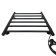 The electric heated towel -sprayer "Sanprise" Aurora P6, 500x600 mm, right, black