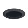 Dining plate Home Queen "Noir", d = 26.6 cm, black color