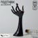 Stand for jewelry "Hand" 9.5 × 7 × 24, black color