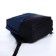 Backpack from textiles on lightning, Erich Krause, 1 pocket, USB connector, blue color