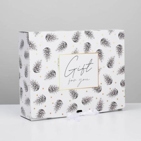 Double -sided folding box “Winter”, 31 x 24.5 x 9 cm, New Year-3
