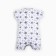 Body baby, white color/stars, height 68cm