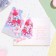 Postcard "Happy Anniversary!" marshmallows, kongrev, glitter, a4
