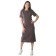 Women's dress, size 48, brown color