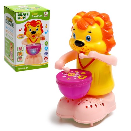 Musical toy "lion", light and sound effects