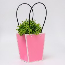 Bag for flowers amaranth-resistant, 17x17-11.5x11.5-20 cm 11
