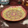 Frog oval rishtan ceramics 42cm red mix