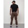 Cargo jeans men, size 46-48, brown color