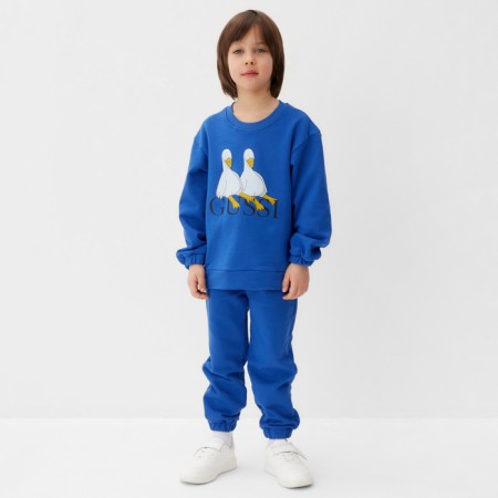 Costume (jumper, trousers) KAFTAN GUSSI p. 36 (134-140), blue