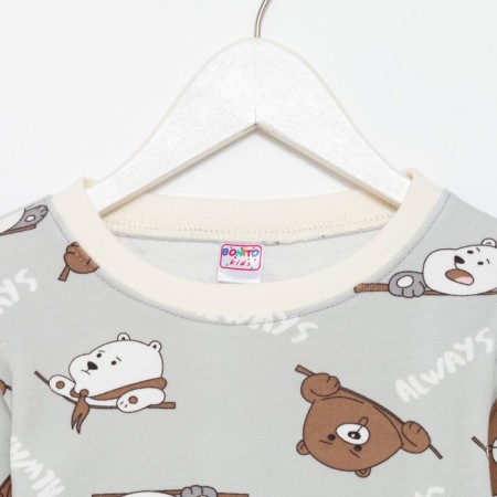 Pajama nursery, color light gray, height 110 cm-1