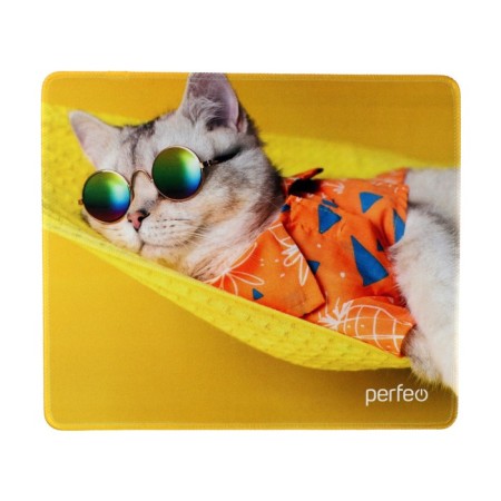 Mouse mat Perfeo Cat Fig. 3, 350x300x3 mm
