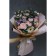 Flower film "Film with gold", wine color, 58 cm x 5 m