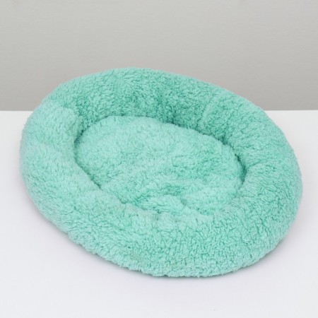 Lynchik for dogs and cats "Comfort", soft fur, 45 x 35 x 11 cm, mint-4