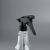 Hairdressor "H2O", 500 ml, transparent/black