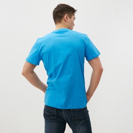 T -shirt male, turquoise color, size 54-8