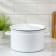 Pan without a decolle, 7 liters, induction, metal cover, color mix