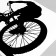 Sticker Plastic Interior Color "Cyclist Street Retraise" 40x57 cm