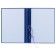 Folder "Graduation Qualification work for the degree of bachelor" boumvinyl, scallops/suture, without paper, blue color (capacity up to 300 sheets)