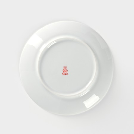 Porcelain plate "Provence", d = 17.5 cm, white, mix-3