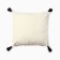 Pillowcase decorative Ethel Boho Line 45x45 cm, black color, cotton