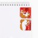 New Year. Magnetic bookmarks 2 pcs on the “New Year's cat” substrate