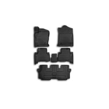 3D mats in the salon for Haval H9, 2015-, 5 pcs.