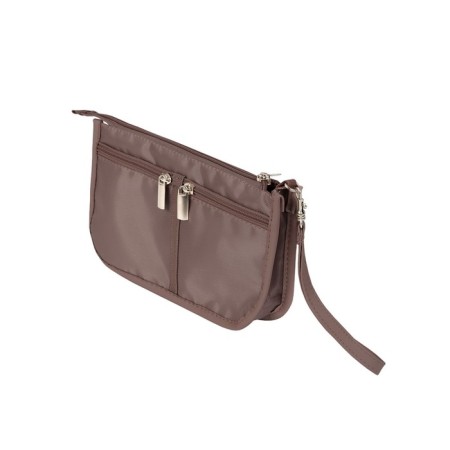 Sofia Mini organizer for the bag, 22x13x4.5 cm, 7 pockets, brown-2