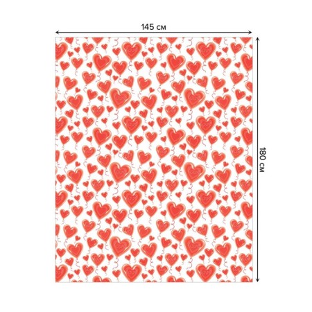 The tablecloth on the table “Shar”, rectangular, Saten, size 145x180 cm-1