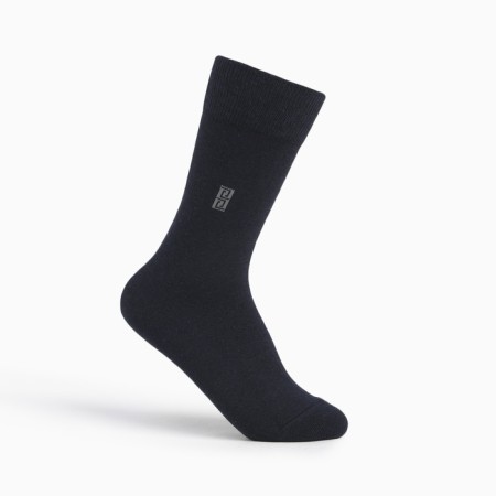 Male socks, dark blue color, size 25
