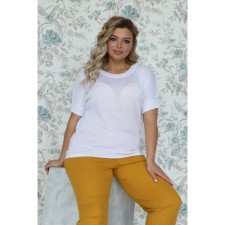 Female jumper, size 54, white color