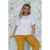 Female jumper, size 54, white color