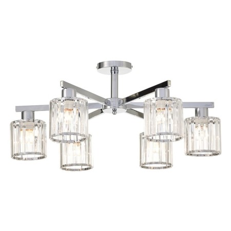 Ceiling lamp 6x60W E27, size 69x69x31 cm