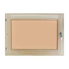 Window, 50 × 70cm, single -chamber double -glazed window, tinted, with a seal, from linden