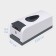The dispenser for an antiseptic or liquid soap is mechanical, 600 ml, plastic, white color