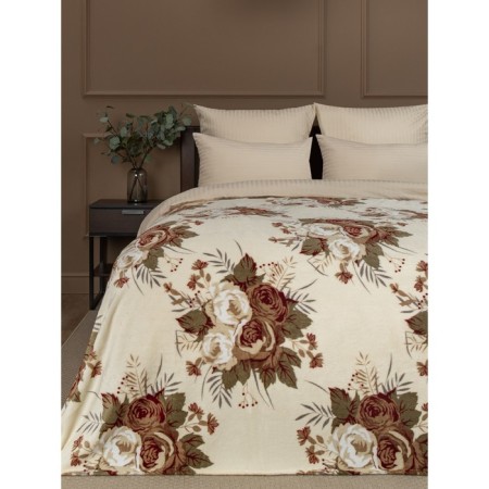 Texrepublic blanket, size 180x200 cm, milk color-2