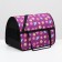 Bag - carrying for animals with print, 49 x 30 x 35 cm, mix of flowers
