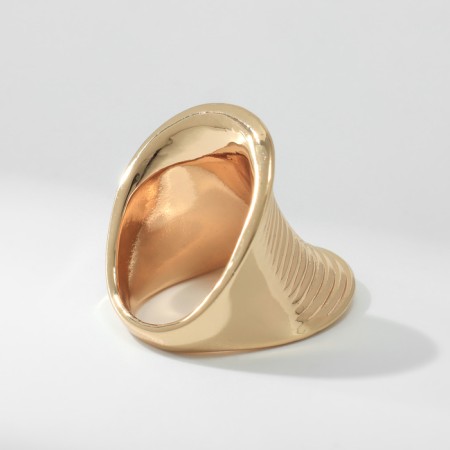 Ring Metal "Trend" spring, color gold, size 17-2