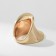 Ring Metal "Trend" spring, color gold, size 17