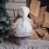 Interior doll "Baby in gray felt boots" 41 cm