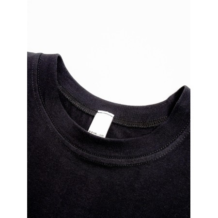 Male T-shirt Collorista, density 145g/m2, black color, size 58-60-4