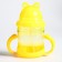Children's stroke with silicone tube, 200 ml., With handles, color mix