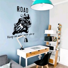 Interior plastic sticker 
