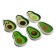 Figure eraser "Avocado", mix (barcode on a piece)