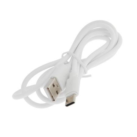 Luazon, Type -C - USB, 2 A, 1 m, white cable-2