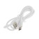 Luazon, Type -C - USB, 2 A, 1 m, white cable
