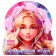 Carnival rim "pink roses"