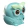 Mechanical sharpener with container owl green